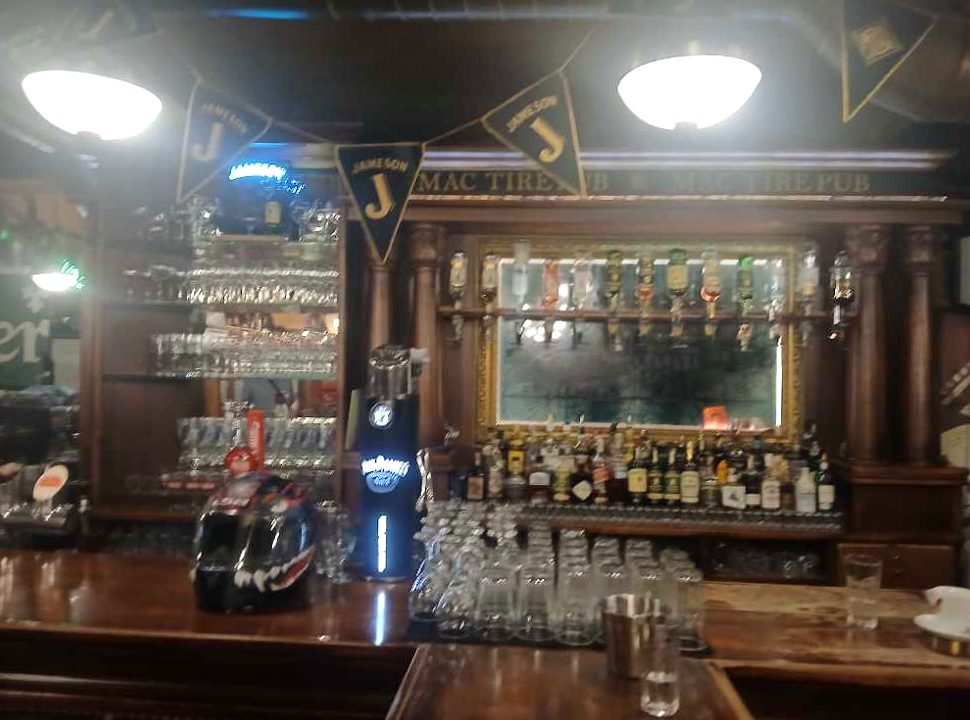 Bar interior