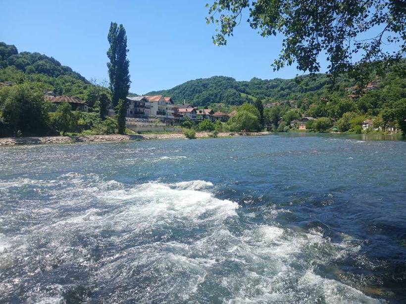 Vrbas rapids — White water minutes from the city, Banja Luka