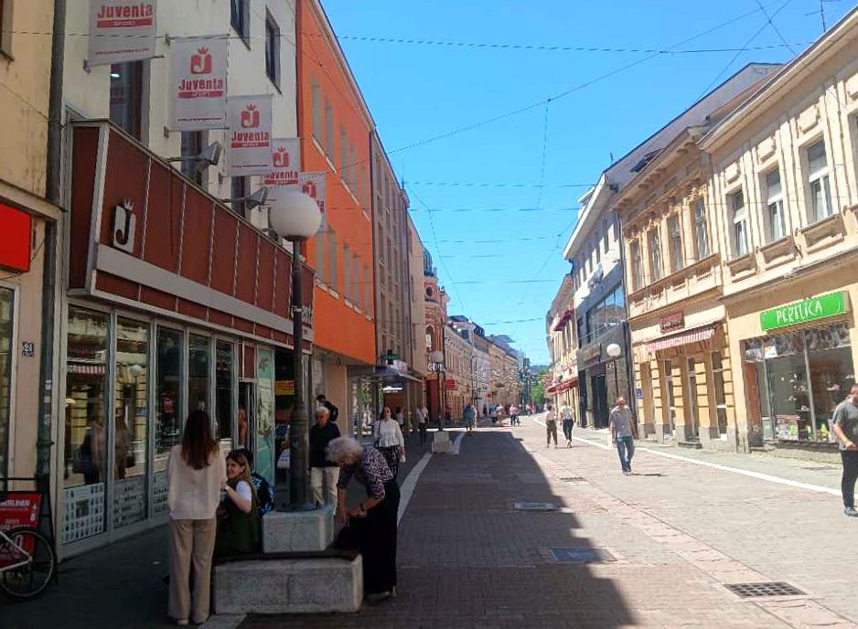 Gospodska shopping street