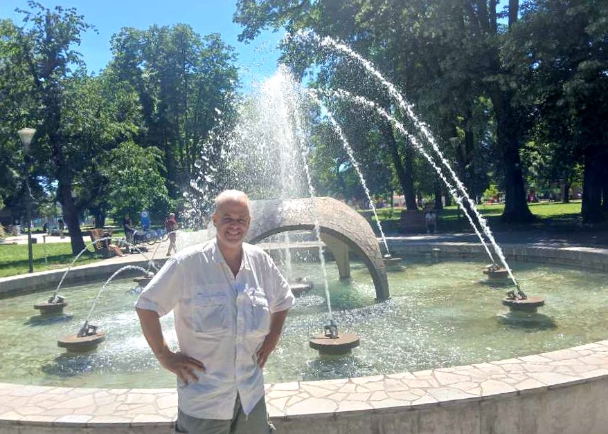 Park fountain